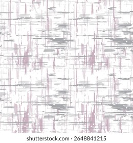 Abstract seamless pattern with vertical halftone lines and grungy texture. Perfect for retro-style backgrounds, digital art, and fashion fabric prints.