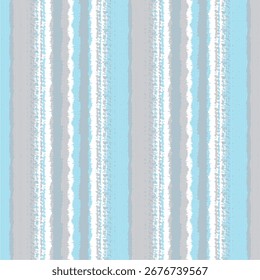 Abstract seamless pattern with vertical halftone lines and grungy texture. Perfect for retro-style backgrounds, digital art, and fashion fabric prints