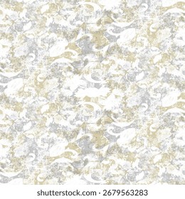 Abstract seamless pattern with vertical halftone lines and grungy texture. Perfect for retro-style backgrounds, digital art, and fashion fabric prints