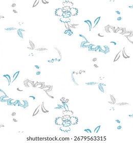 Abstract seamless pattern with vertical halftone lines and grungy texture. Perfect for retro-style backgrounds, digital art, and fashion fabric prints