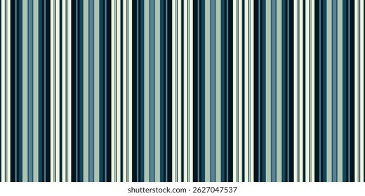 Abstract seamless pattern with vertical stripes in shades of blue, gray, and white.  Elegant and versatile design, perfect for backgrounds, textiles, website banners, and more.