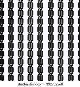Abstract Seamless pattern. Vertical tress. Black and white. Minimalism. The Wallpaper design. Vector illustration.