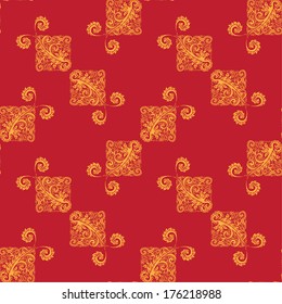 Abstract seamless pattern. Vintage background.