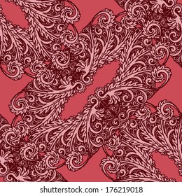 Abstract seamless pattern. Vintage background.