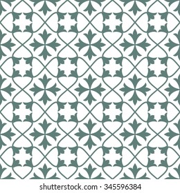 Abstract seamless pattern with vintage ornament.