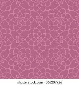 Abstract Seamless Pattern. Vintage Ornament Pattern. Ethnic decorative elements for print and cloth, fabrics and canvas texture or any other kind of design. 