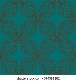 Abstract Seamless Pattern. Vintage Ornament Pattern. Ethnic decorative elements for print and cloth, fabrics and canvas texture or any other kind of design. 