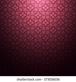 Abstract seamless pattern vintage retro luxury dark shadow background vector