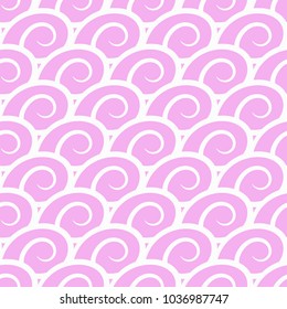 Abstract seamless pattern. Violet background for textile, wallpapers and fabrics