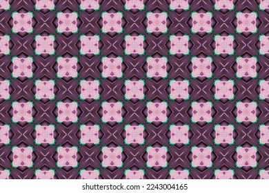 Abstract seamless pattern, seamless wallpaper, seamless background designed for use for interior,wallpaper,fabric,curtain,carpet,clothing,Batik,satin,background , illustration, Embroidery style.