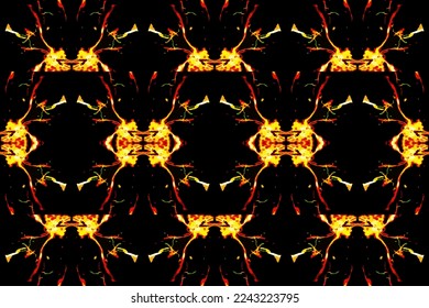 Abstract seamless pattern, seamless wallpaper, seamless background designed for use for interior,wallpaper,fabric,curtain,carpet,clothing,Batik,satin,background , illustration, Embroidery style.