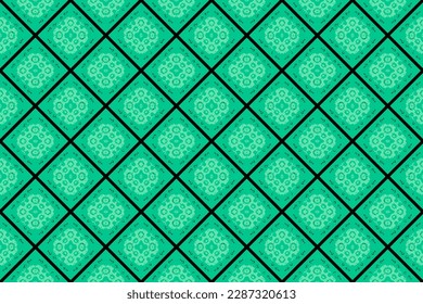 Abstract seamless pattern, seamless wallpaper, seamless background designed for use for interior, wallpaper, fabric, curtain, carpet, clothing, Batik, satin, background, illustration, Embroidery style