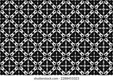Abstract seamless pattern, seamless wallpaper, seamless background designed for use for interior, wallpaper, fabric, curtain, carpet, clothing, Batik, satin, background, illustration, Embroidery style