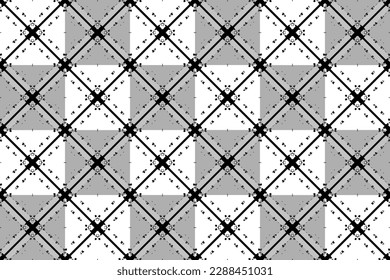 Abstract seamless pattern, seamless wallpaper, seamless background designed for use for interior, wallpaper, fabric, curtain, carpet, clothing, Batik, satin, background, illustration, Embroidery style