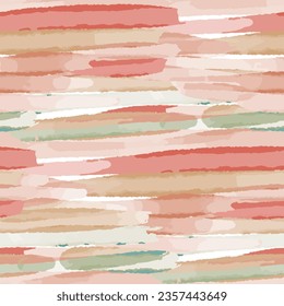 Abstract seamless pattern with watercolor spots. Hand-drawn illustration. Vector