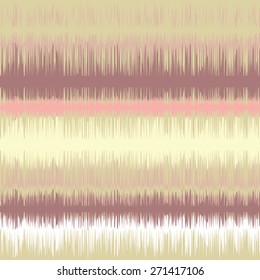 Abstract seamless pattern. Wave shape diagram in beige and pink