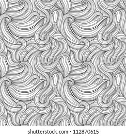 Abstract seamless pattern waves, EPS10 Vector background