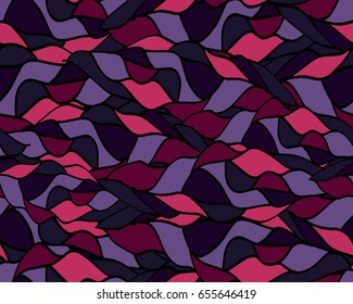 Abstract seamless pattern waves, EPS10 Vector background