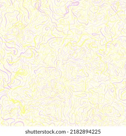 abstract seamless pattern with wavy lines, threads. Background with stripes, intertwining threads, painted with paints