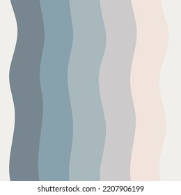Abstract seamless pattern with abstract wavy lines