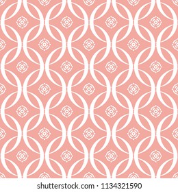 Abstract seamless pattern of Wax flower pink color for wallpapers and background.
