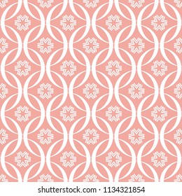 Abstract seamless pattern of Wax flower pink color for wallpapers and background.