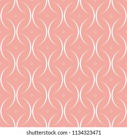 Abstract seamless pattern of Wax flower pink color for wallpapers and background.