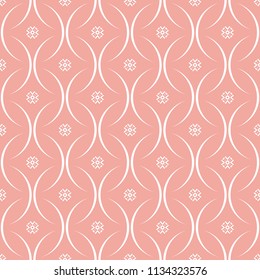 Abstract seamless pattern of Wax flower pink color for wallpapers and background.