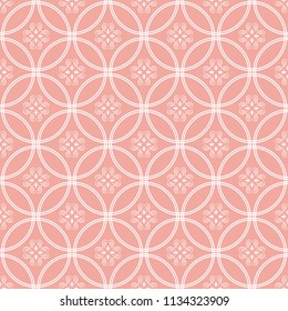 Abstract seamless pattern of Wax flower pink color for wallpapers and background.