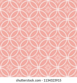 Abstract seamless pattern of Wax flower pink color for wallpapers and background.