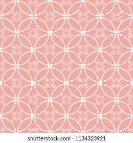 Abstract seamless pattern of Wax flower pink color for wallpapers and background.