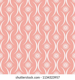 Abstract seamless pattern of Wax flower pink color for wallpapers and background.
