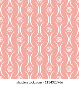 Abstract seamless pattern of Wax flower pink color for wallpapers and background.