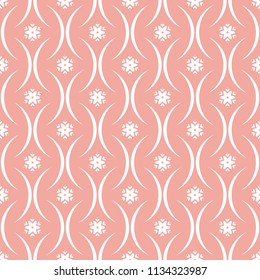 Abstract seamless pattern of Wax flower pink color for wallpapers and background.