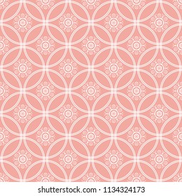 Abstract seamless pattern of Wax flower pink color for wallpapers and background.