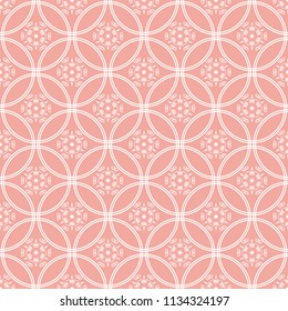Abstract seamless pattern of Wax flower pink color for wallpapers and background.