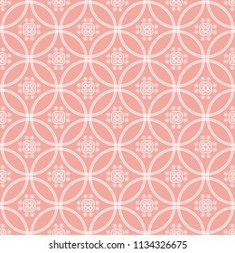 Abstract seamless pattern of Wax flower pink color for wallpapers and background.