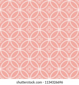 Abstract seamless pattern of Wax flower pink color for wallpapers and background.