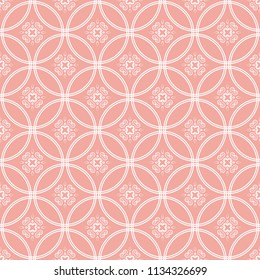 Abstract seamless pattern of Wax flower pink color for wallpapers and background.