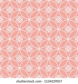 Abstract seamless pattern of Wax flower pink color for wallpapers and background.