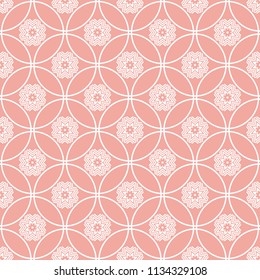 Abstract seamless pattern of Wax flower pink color for wallpapers and background.
