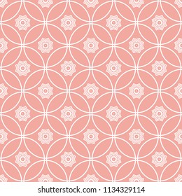 Abstract seamless pattern of Wax flower pink color for wallpapers and background.