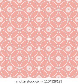 Abstract seamless pattern of Wax flower pink color for wallpapers and background.