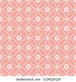 Abstract seamless pattern of Wax flower pink color for wallpapers and background.