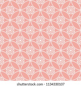 Abstract seamless pattern of Wax flower pink color for wallpapers and background.