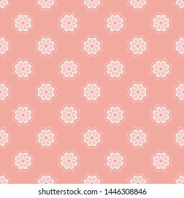 Abstract seamless pattern of Wax flower pink color for wallpapers and background.