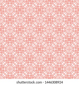 Abstract seamless pattern of Wax flower pink color for wallpapers and background.