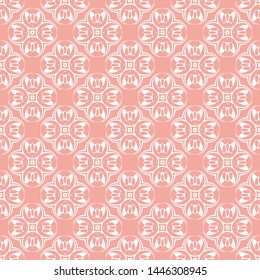 Abstract seamless pattern of Wax flower pink color for wallpapers and background.