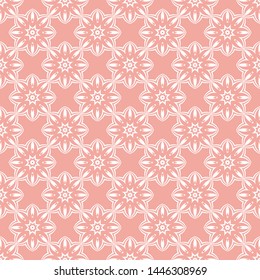 Abstract seamless pattern of Wax flower pink color for wallpapers and background.