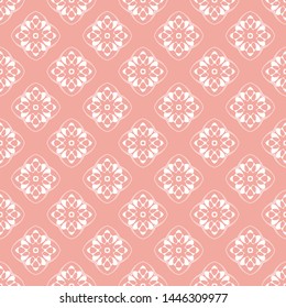 Abstract seamless pattern of Wax flower pink color for wallpapers and background.